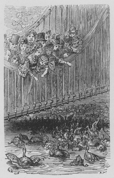 Hyde Park, La Serpentina de Gustave after Dore