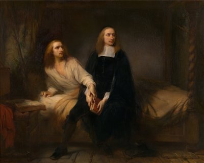 Los hermanos De Witt en cautiverio de Gustave or Gustaaf Wappers