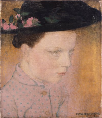 Chica de campo de Gustave Van de Woestyne