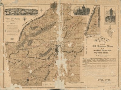 El condado de Floyd, Ga. abarca 512 millas cuadradas de las tierras más pintorescas y fértiles, concedidas a los indios Cherokee del estado de Guy Beauman