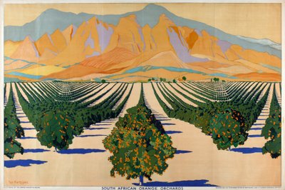 South African Orange Orchards, de la serie "Summer