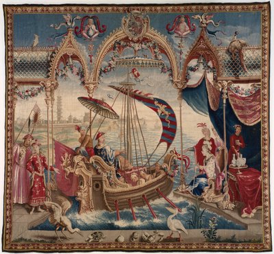 El emperador navegando, de La historia del emperador de China de Guy Louis Vernansal