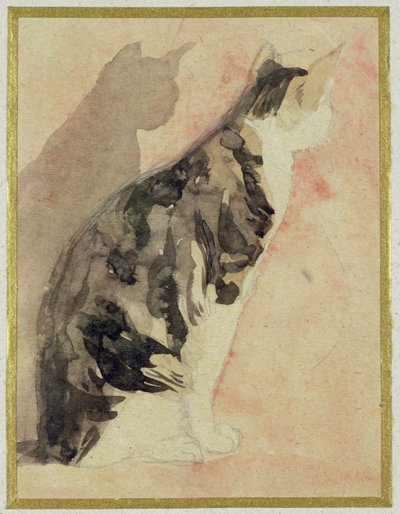 Estudio de un gato de Gwen John
