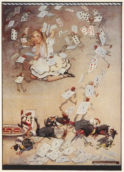 Alicia y la lluvia de cartas de Gwynedd M. Hudson