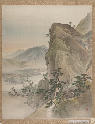 Paisaje de Gyokusho Kawabata