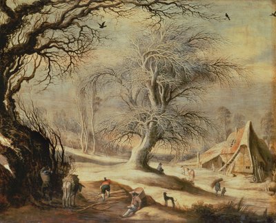 Paisaje de invierno de Gysbrecht Lytens or Leytens