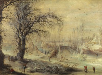 Escena de invierno de Gysbrecht Lytens or Leytens