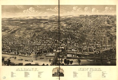 Albany, Nueva York 1879. de H.H. Rowley and Co.; Beck and Pauli