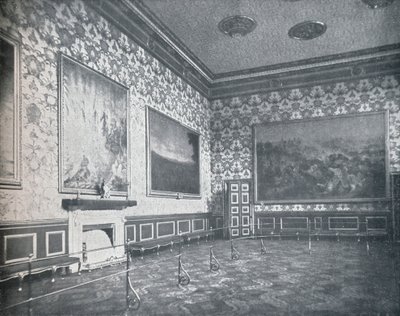La sala de banquetes en el Palacio de St. James, c1899, 1901 de HN King