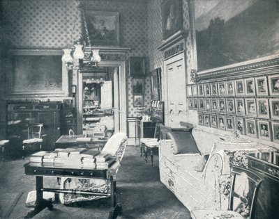 El Vestidor del Príncipe Consorte en el Palacio de Buckingham, c1899, 1901 de HN King