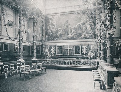 La Capilla Privada del Palacio de Buckingham, c. 1910-1911 de HN King