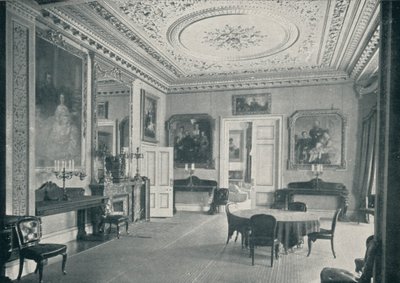 El comedor de la Reina en Osborne House, c1899, 1901 de HN King