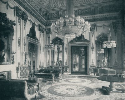 El Salón Blanco en el Palacio de Buckingham, c. 1899, 1901 de HN King