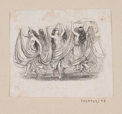Ilustración para "Elverhøj" en H.C. Andersen, "Cuentos y Historias", Volumen 2 de H.P. Hansen