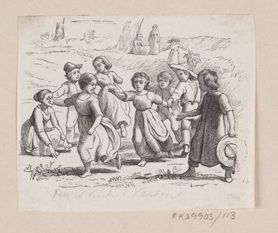 Ilustración de "Desde una ventana en Vartou" en H.C. Andersen, "Cuentos y relatos de hadas", volumen 2 de H.P. Hansen
