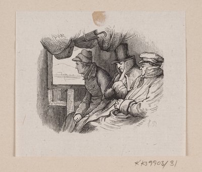 Ilustración para "Las Galoshes de la Fortuna" en H.C. Andersen, "Cuentos y Historias", Volumen 1 de H.P. Hansen