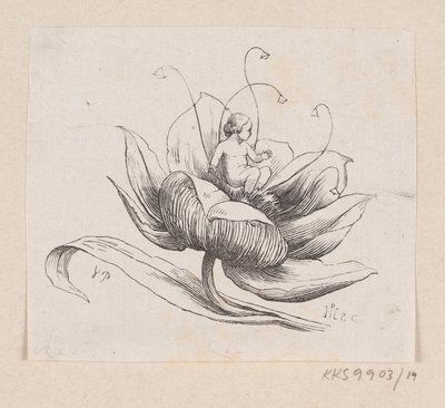 Ilustración para "Pulgarcita" en H.C. Andersen, "Cuentos y Historias", Volumen 1 de H.P. Hansen