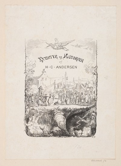 Título intermedio n.º 2 para H.C. Andersen, "Cuentos y historias", Volumen 1 de H.P. Hansen