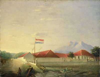 Una fábrica en Jawa de H.Th. Hesselaar