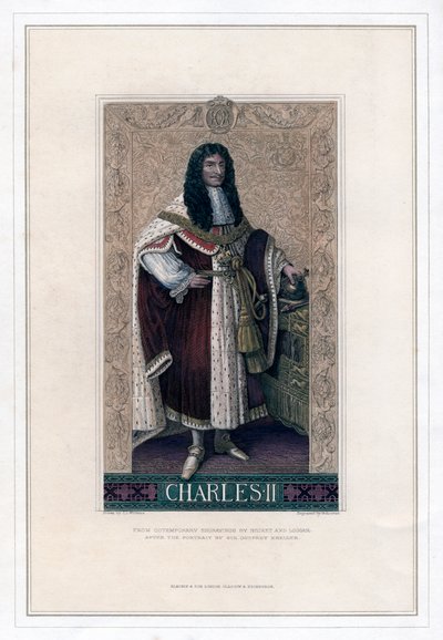 Carlos II, Rey de Inglaterra y Escocia de H. Bourne