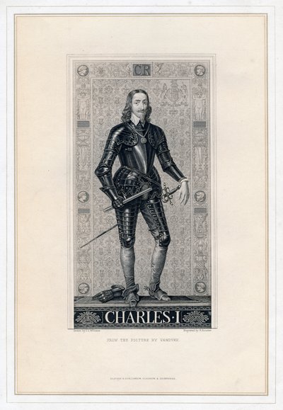 Carlos I de Inglaterra, siglo XIX de H. Bourne