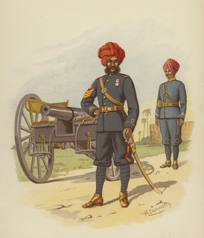 La Artillería de Bombay de H. Bunnett