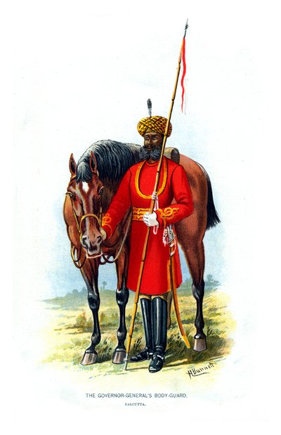 La Guardia del Gobernador General, c1890 de H. Bunnett