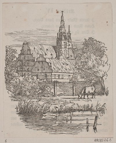 Castillo de Frederiksborg de H. C. Henneberg