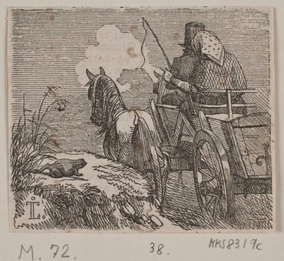 Ilustración de "Gjordemoderen og Trolden" de H. C. Henneberg