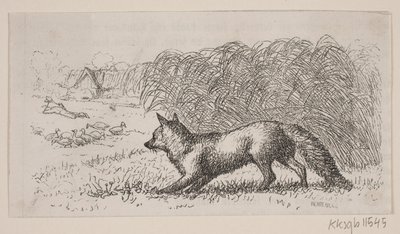 Ilustración para: "Hr. Mikkel" de H. C. Henneberg