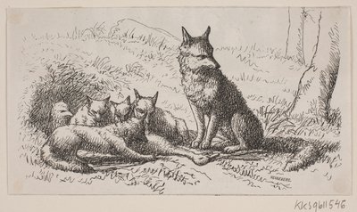 Ilustración para: "Hr. Mikkel" de H. C. Henneberg