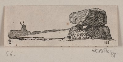 Ilustración para "Monumentos de piedra" de H. C. Henneberg