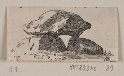 Ilustración para "Monumentos de piedra" de H. C. Henneberg