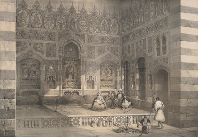 Un Iwán, en Damasco de H. Clerget