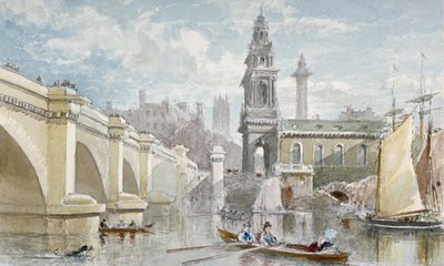 Puente de Londres de H Cundell