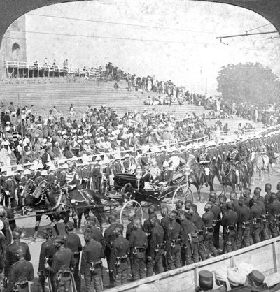 Procesión de los Maharajás, Delhi, India, 1912 de H. D. Girdwood