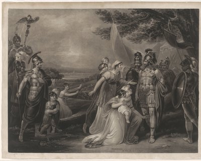 Hersilia. La batalla de los romanos y los sabinos de H. Gillbank