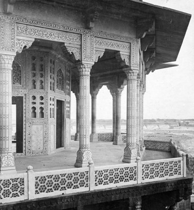 Torre de Jazmín, Fuerte de Agra, Agra, India, principios del siglo XX de H. Hands and Son