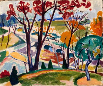 Paisaje, Puente, Huntingdon Valley de H. Lyman Sayen