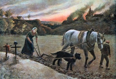La mujer en los campos, 1915 de H. Mouren