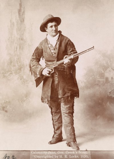 Retrato de Calamity Jane de H. R. Locke