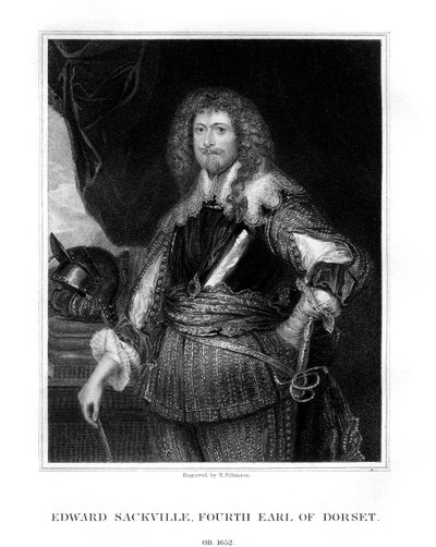 Edward Sackville, 4º Conde de Dorset, soldado y estadista inglés, 1829 de H. Robinson