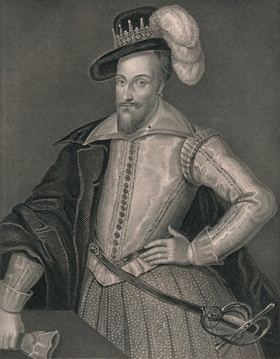 Henry Somerset, primer marqués de Worcester, principios-mediados del siglo XIX de H. Robinson