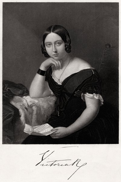 Reina Victoria, siglo XIX de H. Robinson