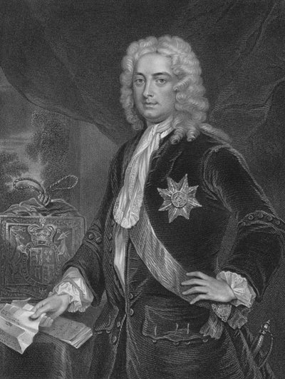 Robert Walpole, Conde de Orford. Del original de Jarvis, en la colección de Thomas Walpole de H. Robinson