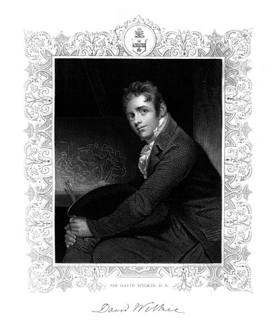 Sir David Wilkie, pintor escocés de H. Robinson