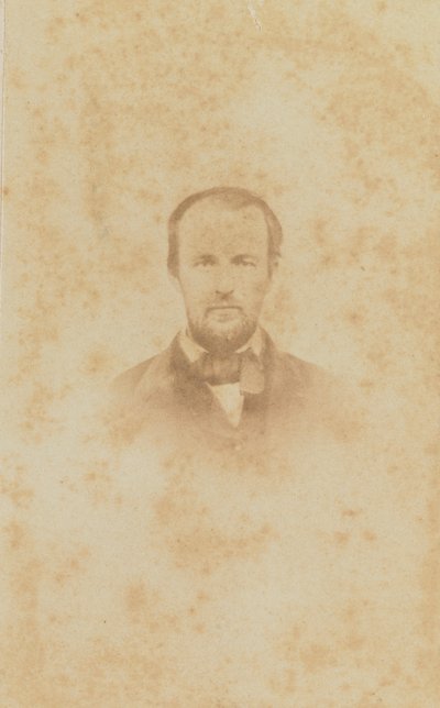 Carte-de-visite retrato de Harold M. White, 1860-1862 de H. S. Tousley