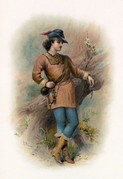 Orlando de Como gustéis de H. Saunders