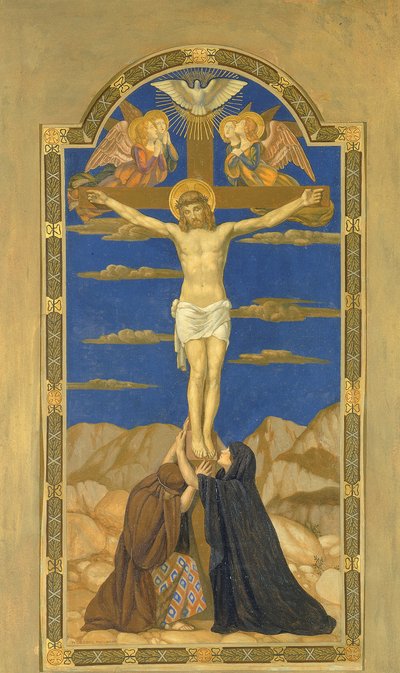 Crucifixión de H. Siddons Mowbray