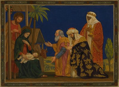 Los Reyes Magos de H. Siddons Mowbray